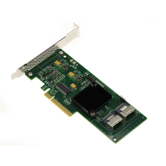 KALEA INFORMATIQUE Carte contrôleur PCIe 2.0 SAS + SATA 6GB 8 Ports INTERNES OEM 9211 8i Raid 0 1 1E 10