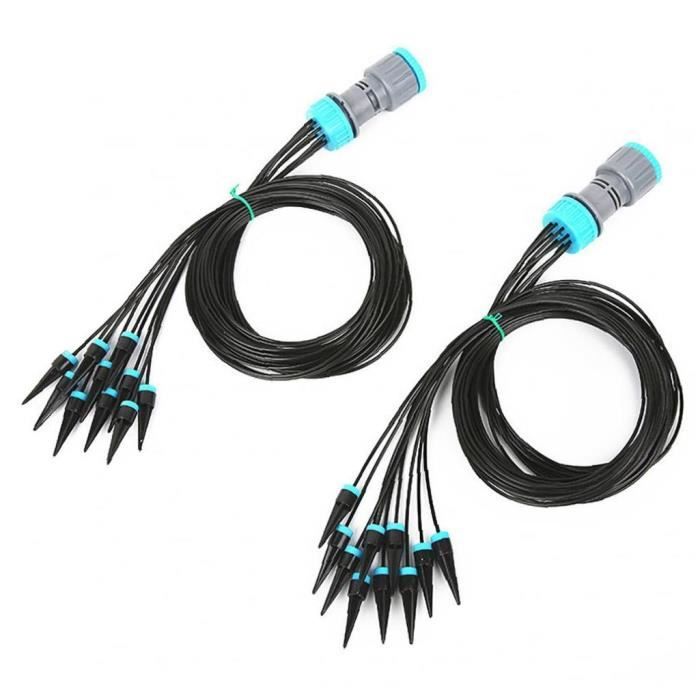 Lot 6 Spikes Irrigation Automatique Pour Plantes - Arrosage Auto Régulé Intérieur Extérieur