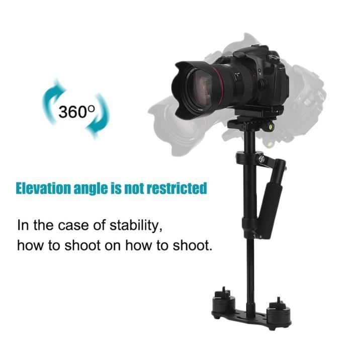 Stabilisateur appareil photo et caméra pour DV DSLR vidéo caméscope -  Cdiscount Appareil Photo