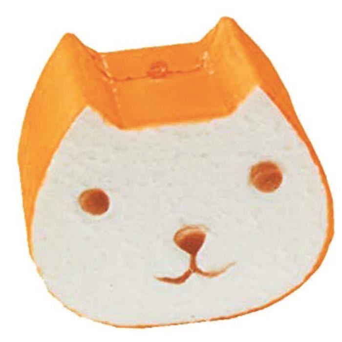 Anti Stress 3d Squichy Chat Tartine Orange Blanc 9 5x8x5 6 Cm R0546 Cdiscount Jeux Jouets