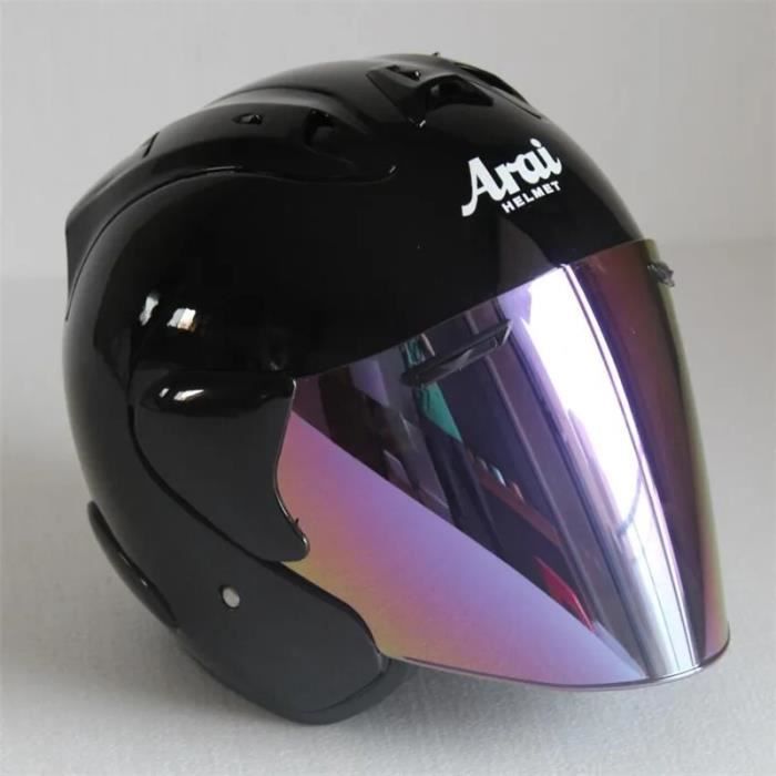 Demi-Casque Moto Mignon Léger – Unisexe Homme/Femme – Taille 55-60cm