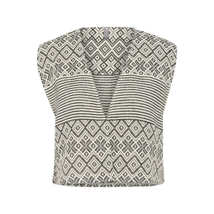 Short chino noir en simili cuir avec une coupe droite et une taille haute MORGAN - CCV Mode