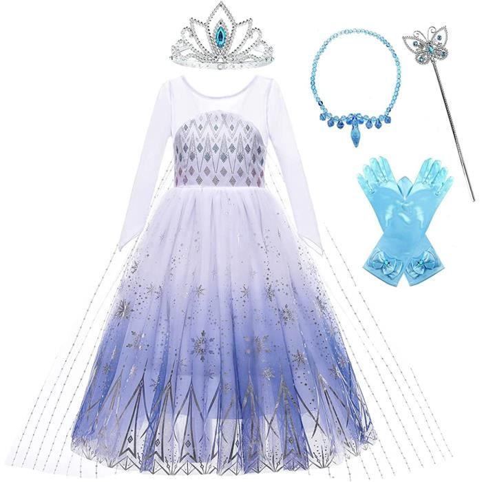 Frozen 2 Costume Pour Filles Princesse Robe Enfants Reine des