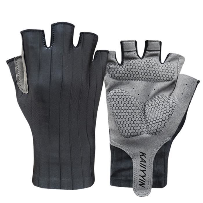 ROCKBROS – Gants De Vélo De Route à Ciel, Gants De Vélo à Doigt Complet, Vtt Vélo Hommes équitation Respirant Protection Solaire Gants De Vélo