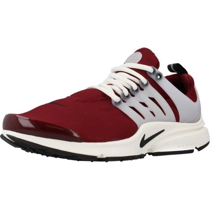 Basket Nike 118126 Rouge 41 NIKE 118126 Homme Rouge Textile Adulte Lacets Rouge Cdiscount Chaussures