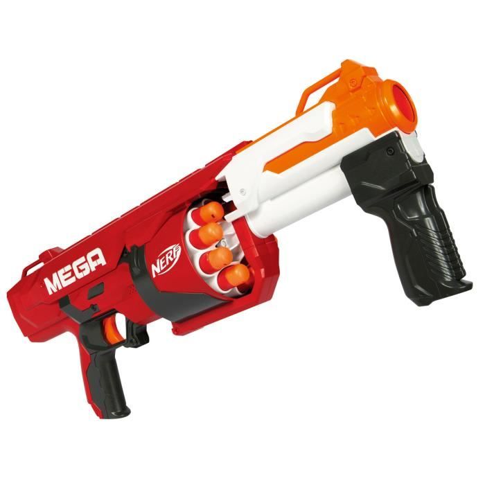 Nerf Mega Elite Rotofury – Blaster Rotatif 10 Fléchettes MEGA, Le Plus Puissant De La Gamme