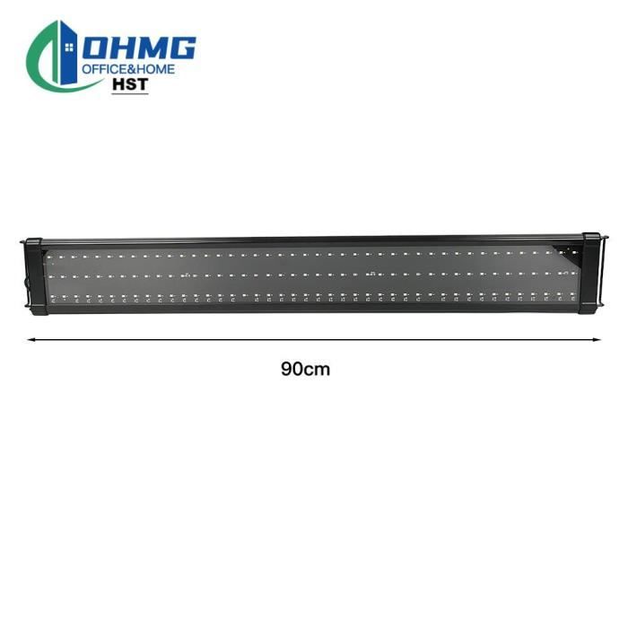 HST OHMG 90cm LED Lampe Aquarium ECLAIRAGE pour supports d'aquarium (noir)