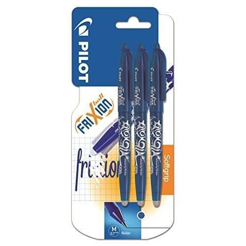 Pilot Frixion Ball - Roller effaçable - 0,7 mm - noir - Bureau Vallée