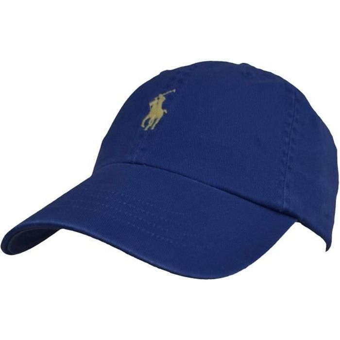 casquette ralph lauren bleu
