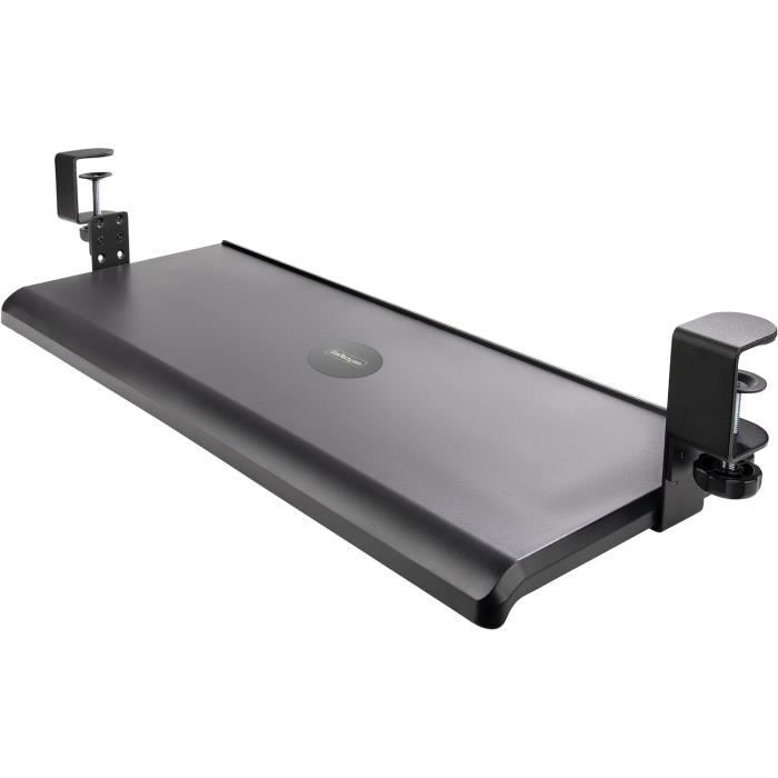 ETHU Plateau pour clavier extensible sous le bureau avec pince en