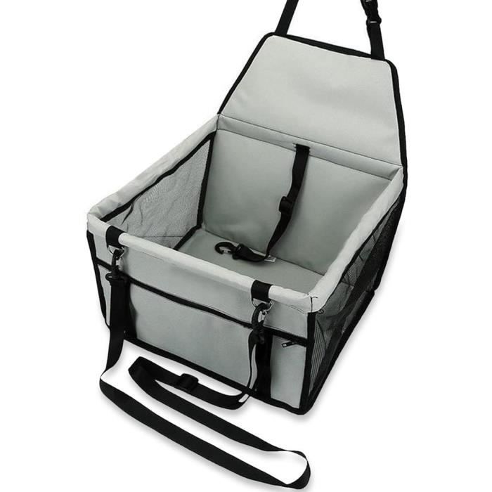 Siège Auto Pour Chien PETEMOO - Housse Imperméable Et Respirante Avec Laisse De Sécurité - Transport Voiture - 4
