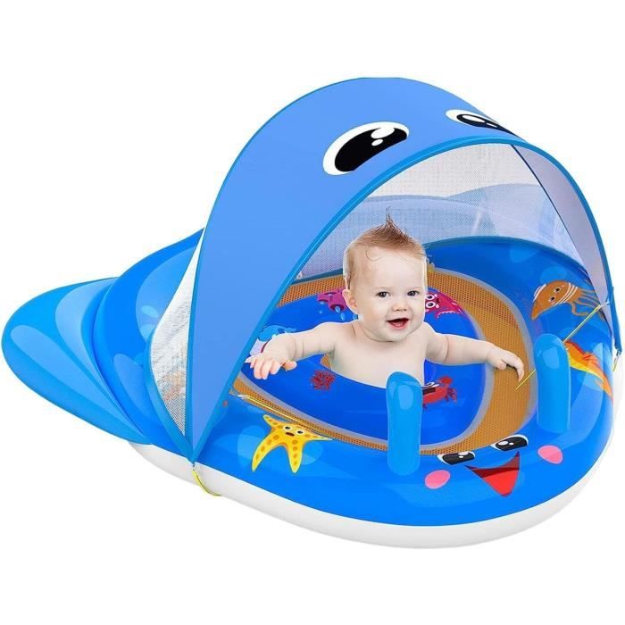 Bouée gonflable en forme de voiture de course avec pistolet à eau - Amusante à chevaucher pour les enfants de 4 à 8 ans, jouet de pi - Jeux - Jouets