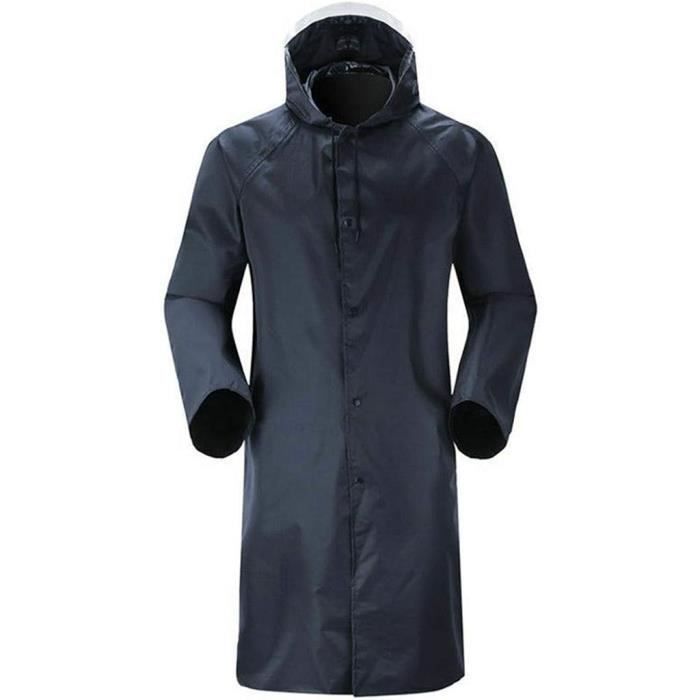 Vêtements de pluie Polyester mode imperméable imperméable cyclisme en plein  air randonnée manteau Long Poncho Veste Pluie Homme produit BS50YY