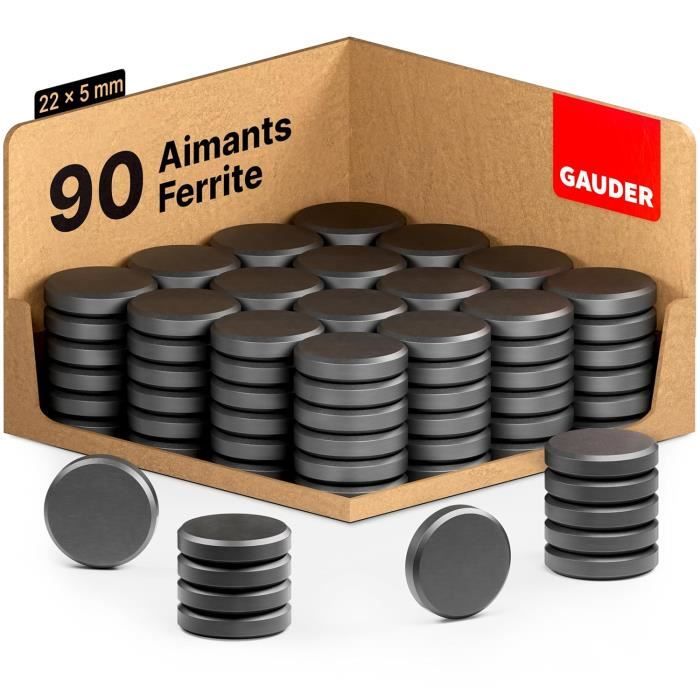 Aimants Adhésifs Carrés – Petits Et Puissants, Parfaits Pour Notes, Photos Et Bricolage !