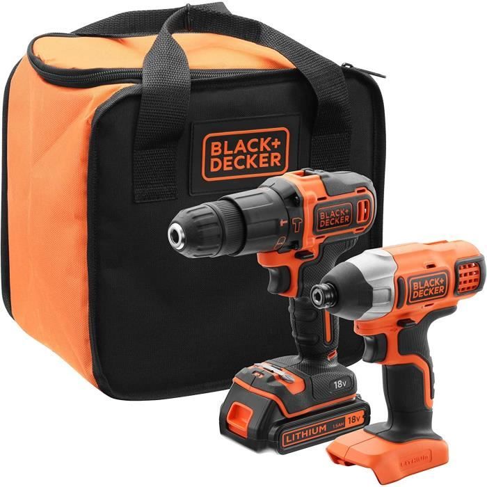 Perceuse A Percussion Black Et Decker 18vnull