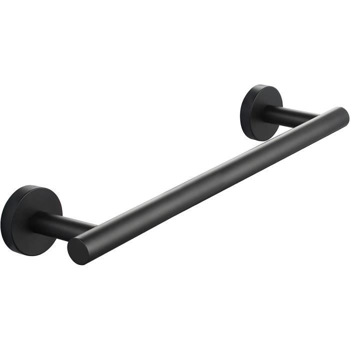 Barre Serviette Tecmolog 60 Cm Or Brossé - Acier Inoxydable Pour Salle De Bain, Fixation Murale