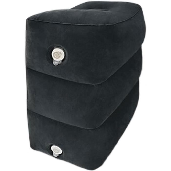 3 Pièces Tapis De Flocage Gonflables Repose-Pieds Gonflable Pour Avion
