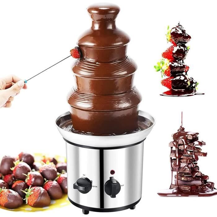 Machine à S'mores Et Fondue Salton - Acier Inoxydable - Sans Flamme - Plateau Amovible - 4 Fourchettes