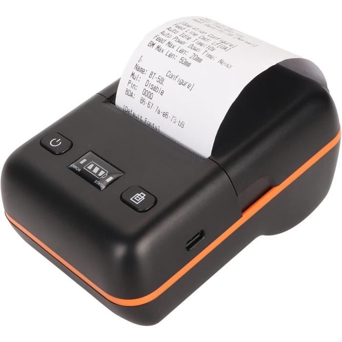 Imprimante MUNBYN d'étiquettes d'expédition Bluetooth, imprimante Thermique sans Fil 4x6 pour