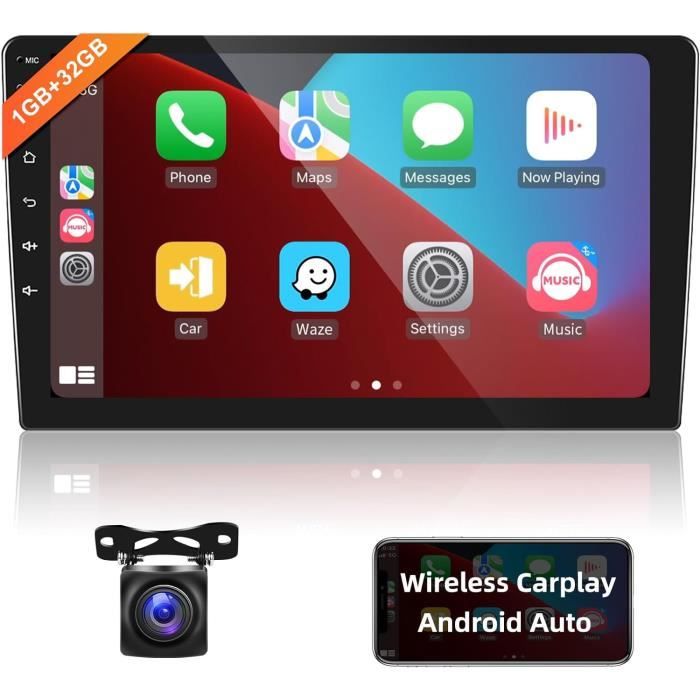 Autoradio Android 14 Double DIN 9 Pouces Pour Hummer H3 2005-2010 - CarPlay, GPS, 4G, 8 Coeurs, 4Go+64Go