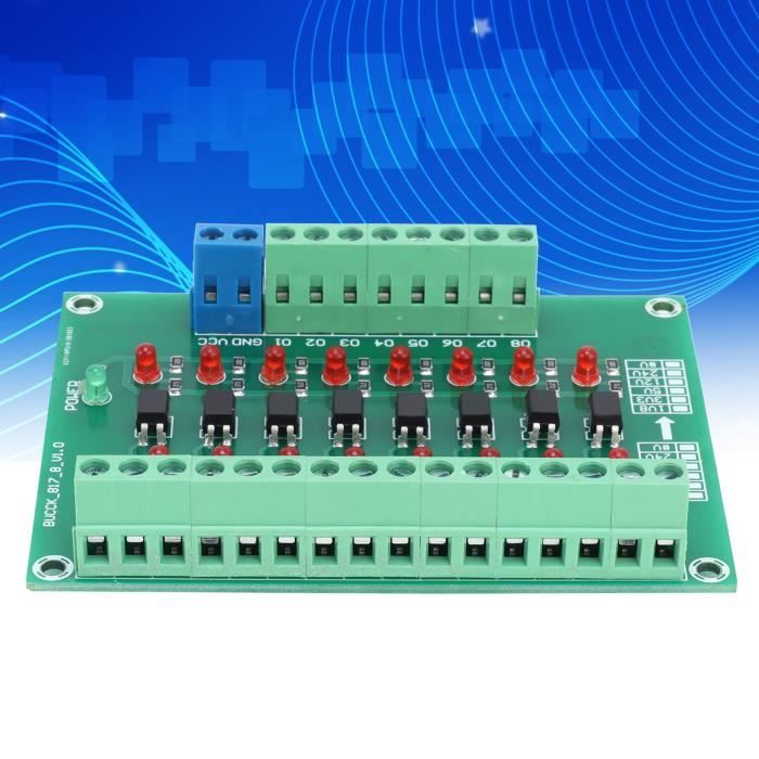 Carte Optocoupleur 4 Voies 6N137 - Convertisseur/Amplificateur De Signal Pour PLC, Compteur NPN/PNP