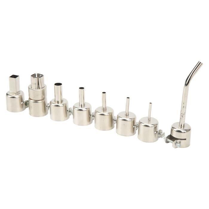 5 Buses Acier Inoxydable Pour Pistolet à Air Chaud - Différentes Tailles - Soudure Et Bricolage