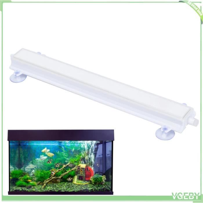 Meilleurs prix pour Barre à pierre pour aquariums - V GEBY - Diffuseur à bulles non flottant - Blanc