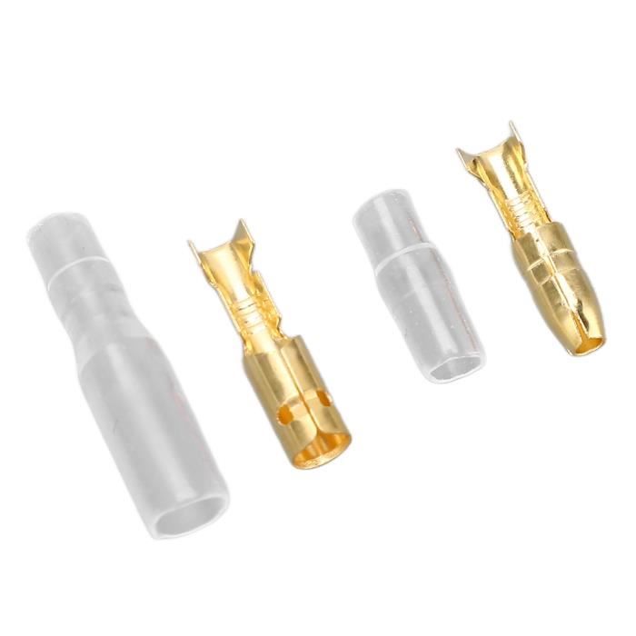 Cikonielf Connecteurs De Fil 1000 Pièces Bornes à Sertir Mâle Isolé