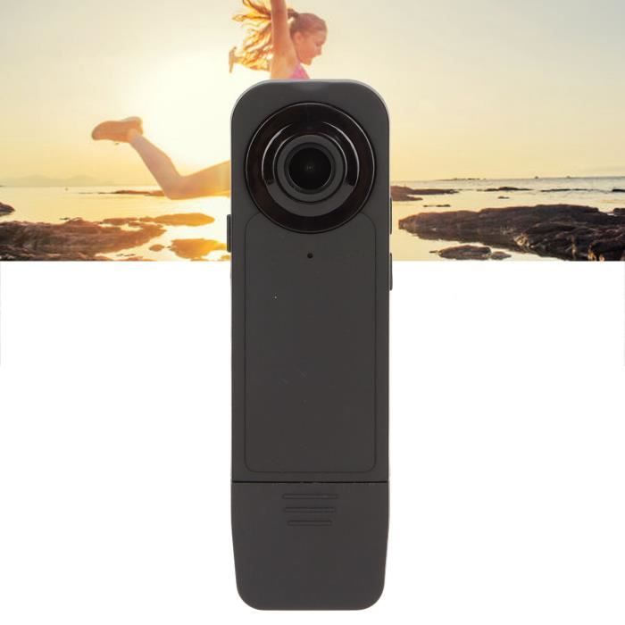 RHO-Petite caméra d'action Caméra de Sport Extérieure sans Fil Portable, HD 1080P pour les Sports de Vlog avec son piece