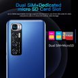 Smartphone M11 Pro 7.2" Android 2+16G - empreintes digitales + Face ID - bleu-1