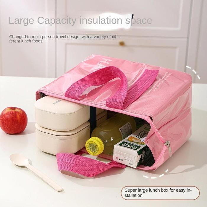AIJIEKE Sac à Déjeuner Pour Femme, Boîte à Déjeuner Isotherme