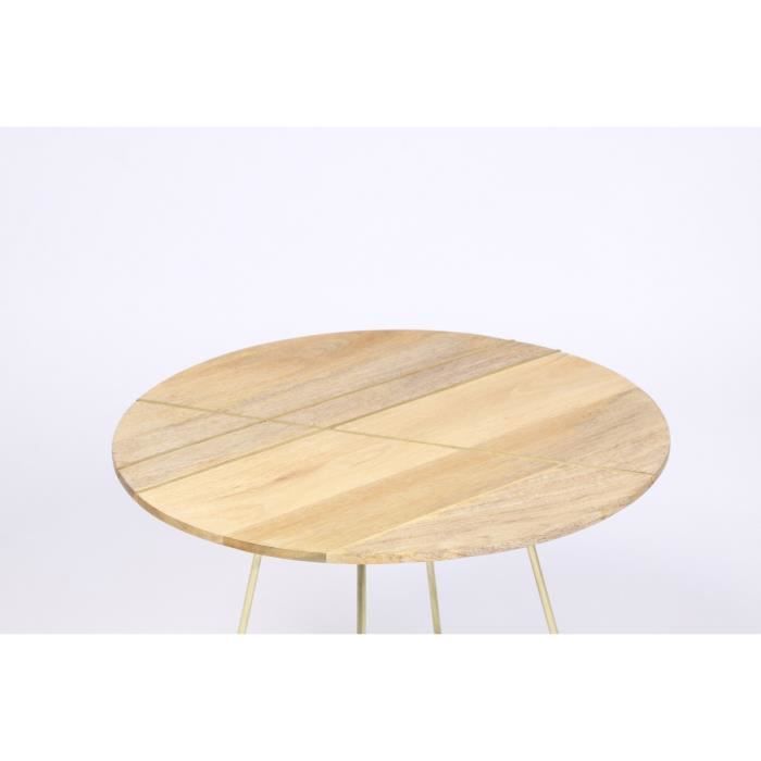 Table basse ronde style Art déco