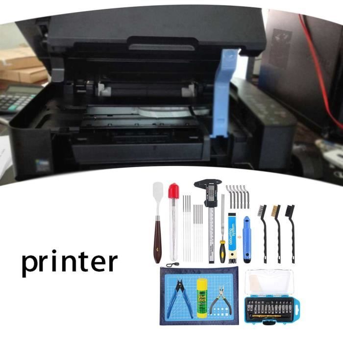 1 Set 3d Imprimante Accessoires Kit d'outils Imprimante 3D Kit d'outils de  nettoyage Kit d'outils de bricolage