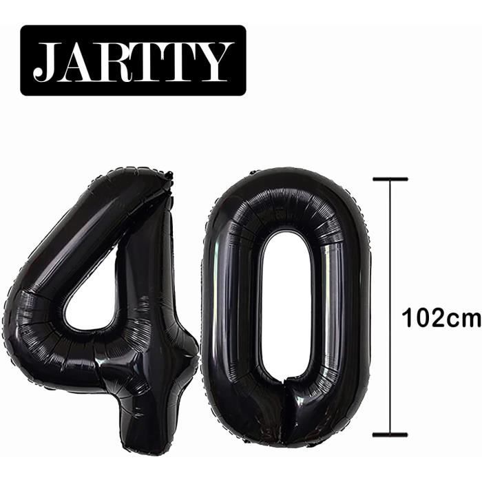 Ballon Chiffre 10 Helium Blanc Creme Ivoire Numéro 10 Ans Birthday Xxl 100Cm - Maison