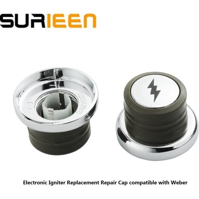 2 Boutons De Valve Gaz Robertshaw Beige - Compatibles Friteuses Henny, Falcon, Imperial (PITCO)