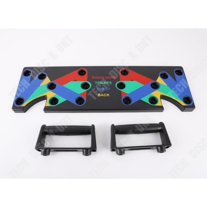 Accessoire de fitness - TD® - Push Up Rack Board 9 en 1 - Design ...
