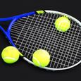 YOSOO raquette de tennis pour enfants Raquette de tennis simple à cordes durables pour l'entraînement des enfants (bleu)-2