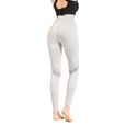 Femmes Casual Stretchy Tight Push Up Yoga Sport Legging Running Pantalon Pantalon gris-2