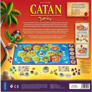 JEU SOCIÉTÉ - PLATEAU CATAN junior - Jeu de société enfant