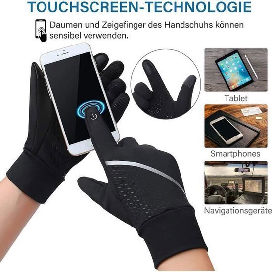Gants Hiver Chaud Écran Tactile Pour Homme Femme