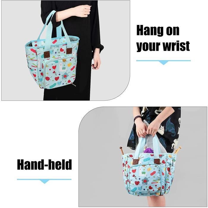 Sac on sale tricot rangement
