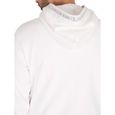 Calvin Klein Jeans Pour des hommes Sweat à capuche en jacquard à logo, blanc-3