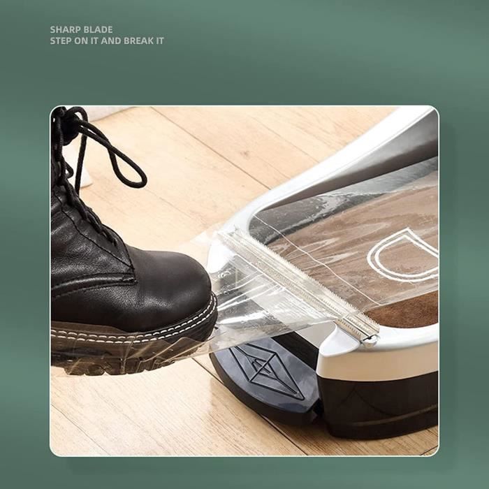 Générique Distributeur de couvre-chaussures entièrement automatique —  Petites, Légères Et Faciles à Utiliser, Garnitures De Chaussures :  : Mode
