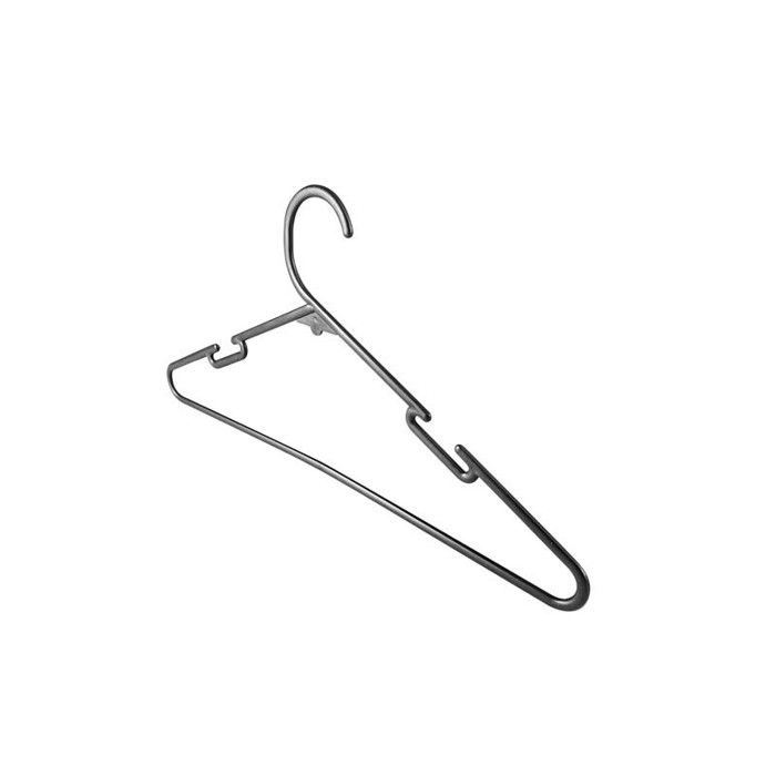 Lot De 12 Cintres POLMART Multifonction En Métal 35 Cm – Clips Réglables Antidérapants, Crochet 360°, Gain De Place Pour Pantalons, Jupes, Hauts