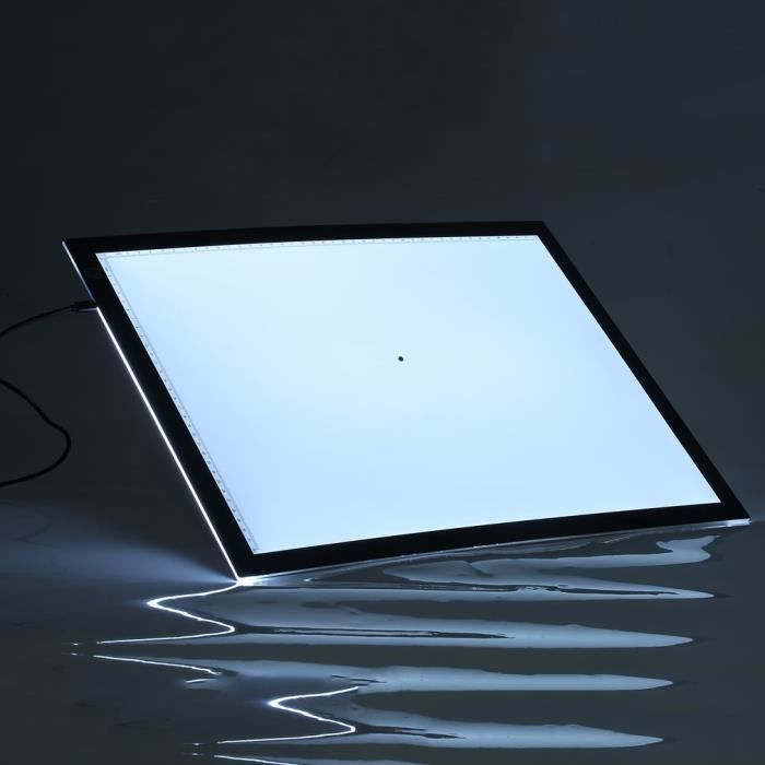 Tablette Lumineuse - A3 LED Pad Pour Dessiner - Table à Dessin