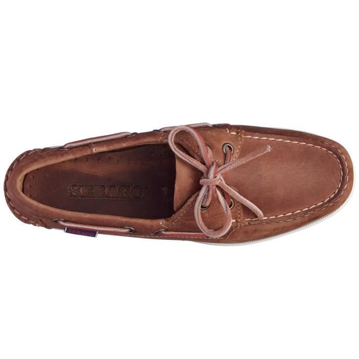 Chaussures de lifestyle bateau femme Sebago Docksides Marron Taille 42 Brown tan regular Cdiscount