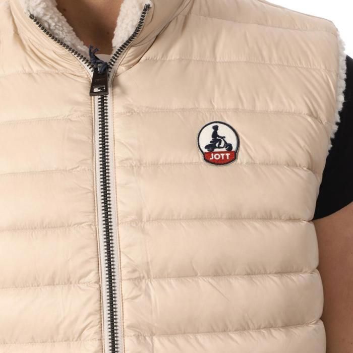 Doudoune Réversible sans manche Écru Homme Jott Sami Blanc cassé