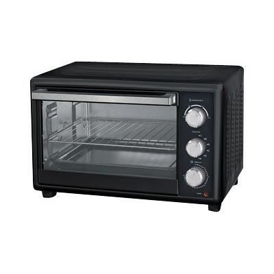 CONTINENTAL EDISON CEMF46B Mini-four grill - 46 L - 1800 W - Chaleur tournante - Convection - Noir
