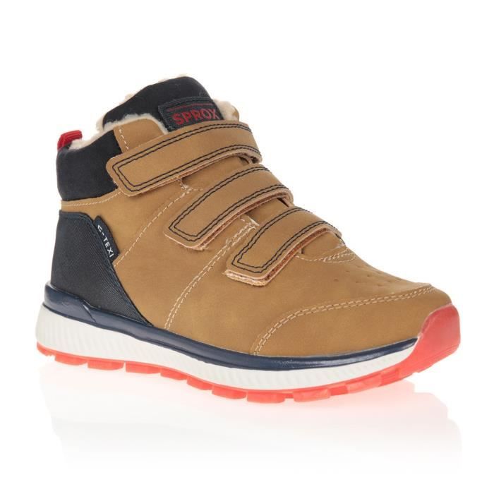 SPROX Baskets Hautes Marron/Bleu Enfant