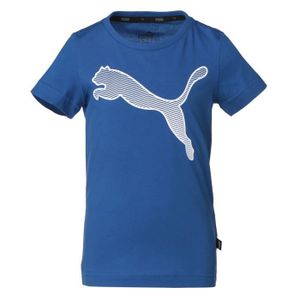 tee shirt puma enfant bleu